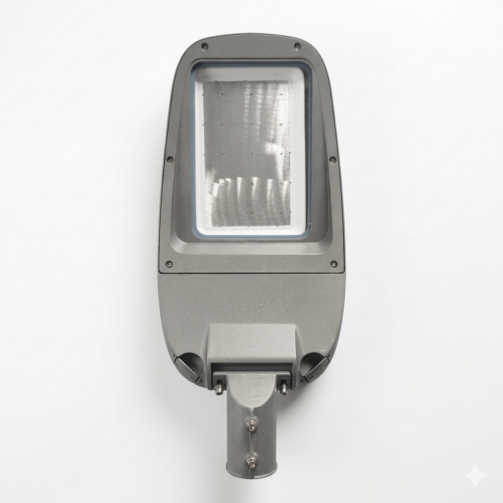 GLD-ST110 High-Performance 30W-200W Empty LED Luminaire Casing: IP66 IK09 Recyclable Aluminum Street Light Body, Zhaga D4i Ready