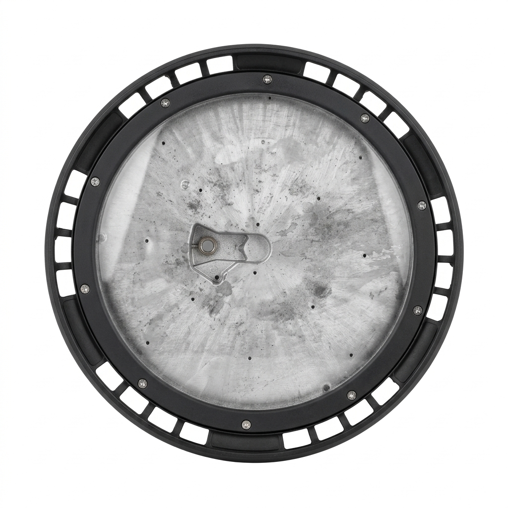HBL101 Professional UFO High Bay Light Shell | 50W-250W Private Mold Source | High-Quality Die-Cast Housing with PC/Glass Cover Options